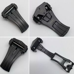 Authentic Omega Trident 18mm Titanium & Ceramic Deployment Buckle CTZ003900 OEM